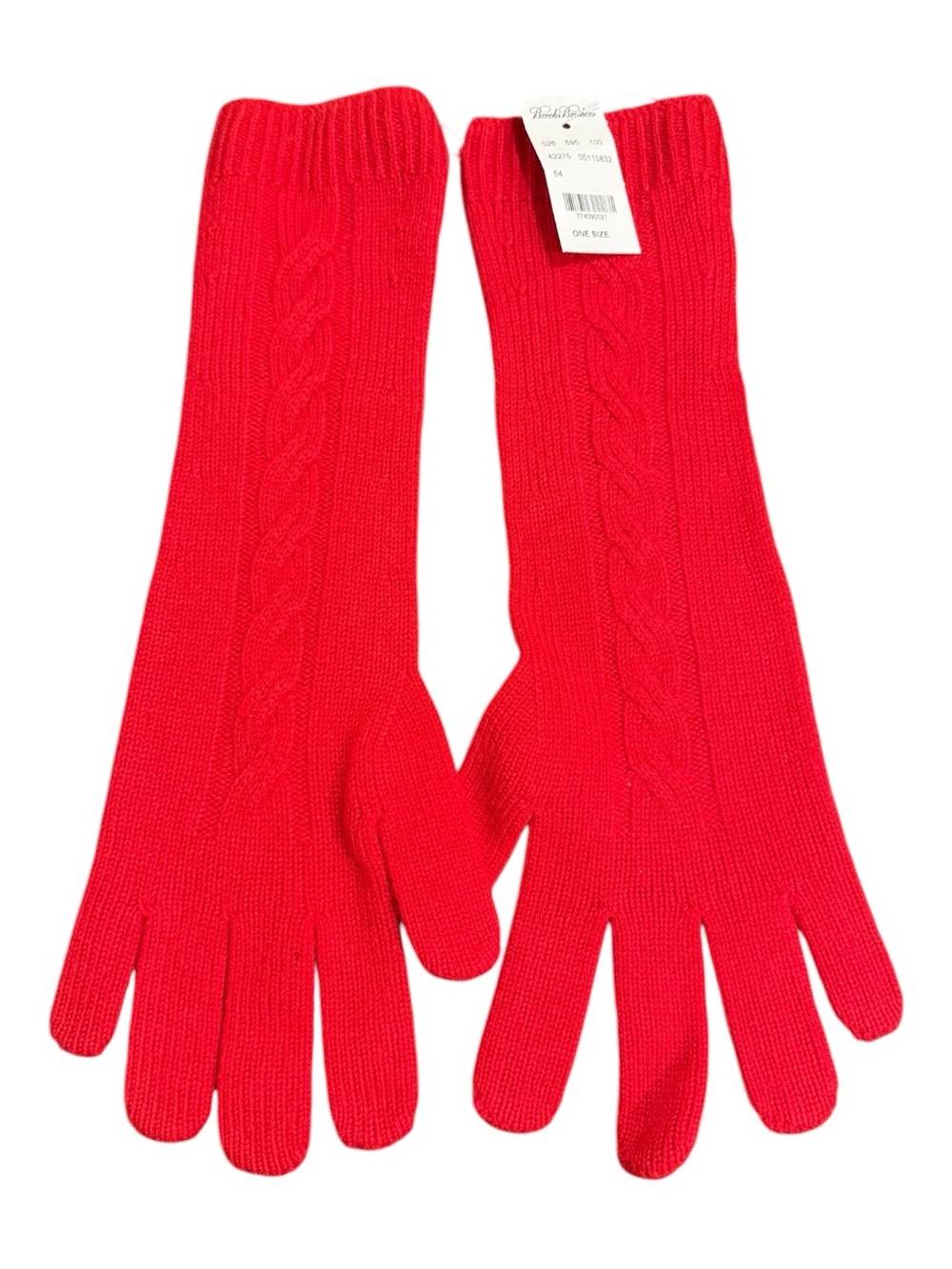 Brooks Brothers women’s Red cashmere Gloves